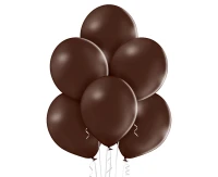 Balloons Belbal 12", B105-149, pastel cocoa brown, 100pcs